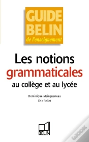 Capa do artigo Les Notions Grammaticales Au Collège Et Au Lycée