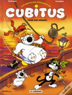 Capa do artigo Les Nouvelles Aventures De Cubitus Tome 4 : Tous Des Héros !