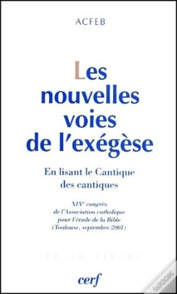 Capa do artigo Les Nouvelles Voies De L'Exegese ; En Lisant Le Cantique Des Cantiques
