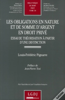 Capa do artigo Les Obligations En Nature Et De Somme D'Argent En Droit Privé ; Essai De Théorisation À Partir D'Une Distinction