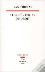 Capa do artigo Les Opérations Du Droit