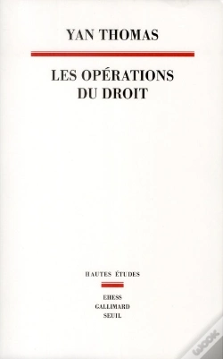 Capa do artigo Les Opérations Du Droit