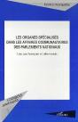Les Organes Specialises Dans Les Affaires Communautaires Des Parlements Nationaux ; Les Cas Francais Et Allemand - Preview