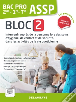 Capa do artigo Les Parcours Pro : Assp Bloc 2 : 2de, 1re, Terminale Bac Pro ; Pochette Élève (Édition 2023)