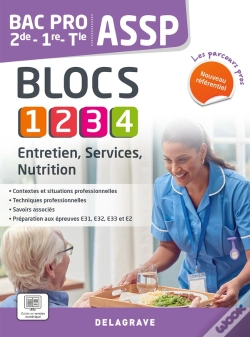 Capa do artigo Les Parcours Pro : Assp Entretien, Services, Nutrition : 2de, 1re, Terminale Bac Pro (Édition 2023)