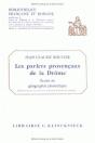 Les Parlers Provençaux De La Drôme : Études De Géographie Phonétique - Preview