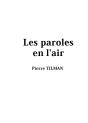 Les Paroles En L'Air - Preview