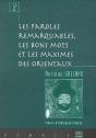 Les Paroles Remarquables, Les Bons Mots Et Les Maximes Des Orientaux - Preview