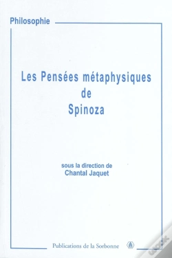 Capa do artigo Les Pensées Métaphysiques De Spinoza