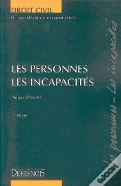 Capa do artigo Les Personnes ; Les Incapacités