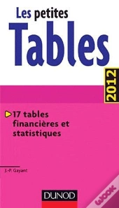 Les Petites Tables - 17 Tables Financieres Et Statistiques