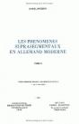 Les Phénomènes Suprasegmentaux En Allemand Moderne - Preview