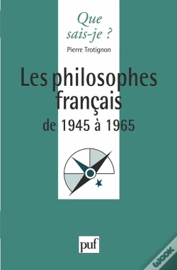 Capa do artigo Les Philosophes Français De 1945 À 1965