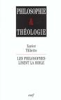 Les Philosophes Lisent La Bible - Preview