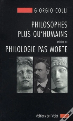 Capa do artigo Les Philosophes Plus Qu'Humains ; Deux Écrits De Jeunesse