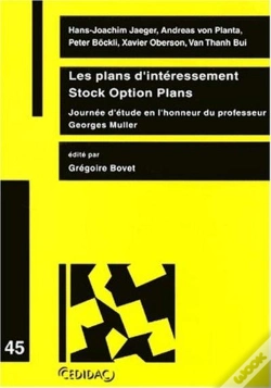 Capa do artigo Les Plans D'Interessement Stock Option Plans