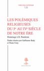 Les Polémiques Religieuses Du Ier Au Ive Siècle De Notre Ère ; Hommage À Bernard Pouderon - Preview