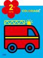 Les Pompiers ; Coloriage - Preview