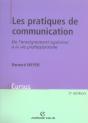 Les Pratiques De Communication ; De L'Enseignement Supérieur À La Vie Professionnelle - Preview