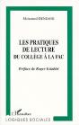 Les Pratiques De Lecture Du Collège À La Fac - Preview