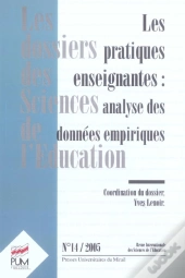 Les Pratiques Enseignantes : Analyse Des Donnees Empiriques