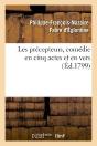 Les Precepteurs, Comedie En Cinq Actes Et En Vers - Preview