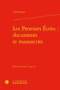 Les Premiers Écrits : Documents Et Manuscrits - Preview