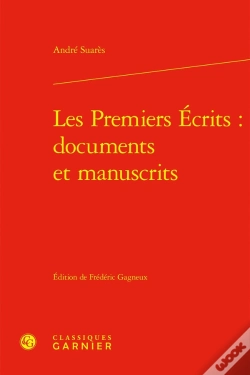 Capa do artigo Les Premiers Écrits : Documents Et Manuscrits