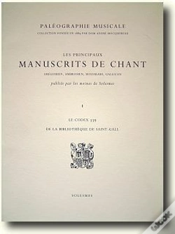 Capa do artigo Les Principaux Manuscrits De Chant ; Codex 115 De La Bibliothèque De Saint-Gall