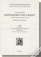 Capa do artigo Les Principaux Manuscrits De Chant ; Codex 21 De La Bibliothèque Capitulaire De Bénévent