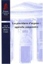 Les Procédures D'Urgence : Approche Comparative - Preview