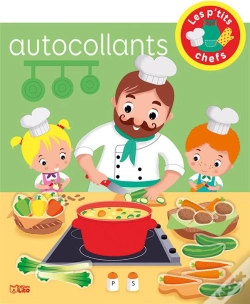Capa do artigo Les P'Tits Chefs ; Autocollants