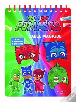 Capa do artigo Les Pyjamasques ; Mon Carnet Sable Magique