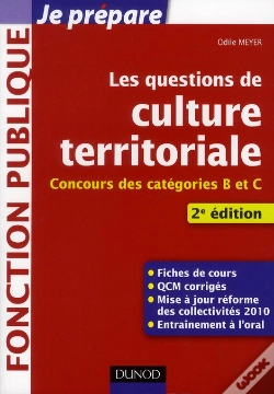 Capa do artigo Les Questions De Culture Territoriale ; Concours Des Categories B Et C (2e Édition)
