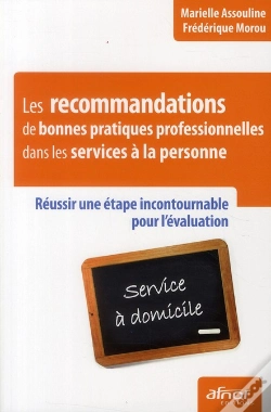 Capa do artigo Les Recommandations De Bonnes Pratiques Professionnelles  Dans Les Services A La Personne