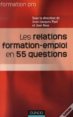 Capa do artigo Les Relations Formation/Emploi En 55 Questions