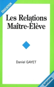 Capa do artigo Les Relations Maître-Élève