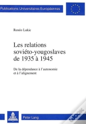 Capa do artigo Les Relations Sovieto-Yougoslaves De 1935 A 1945