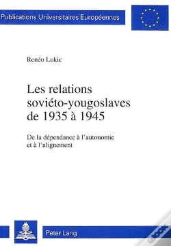 Capa do artigo Les Relations Sovieto-Yougoslaves De 1935 A 1945
