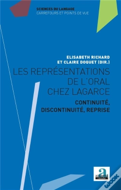 Capa do artigo Les Représentations De L'Oral Chez Lagarce