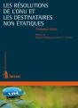 Les Résolutions De L'Onu Et Les Destinataires Non Étatiques - Preview