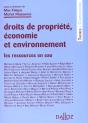 Les Ressources En Eau - Droits De La Propriete, Economie Et Environnement - Preview