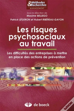Capa do artigo Les Risques Psychosociaux Au Travail ; Les Difficultés Des Entreprises À Mettre En Place Des Actions De Prévention
