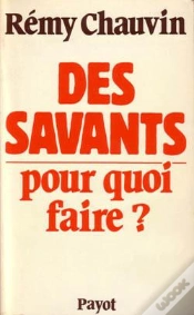 Capa do artigo Les Savants Pour Quoi Faire