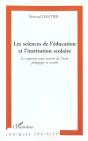 Les Sciences De L'Education Et L'Institution Scolaire - Preview