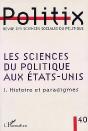 Les Sciences Du Politique Aux Etat-Unis -1 : Histoire Et Paradigmes - Preview