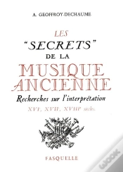 Capa do artigo Les Secrets De La Musique Ancienne