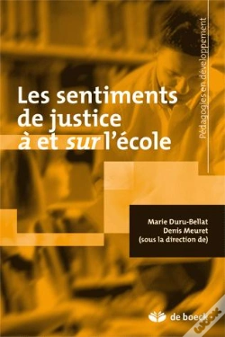 Capa do artigo Les Sentiments De Justice Et Sur L'École