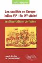 Les Sociétés En Europe (Milieu Vie - Fin Ixe Siècle) En Dissertations Corrigées - Preview