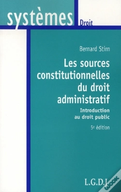 Capa do artigo Les Sources Constitutionnelles Du Droit Administratif ; Introduction Au Droit Public
